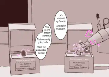 Cli Box ni Batta Onee-chan-tachi no Cli o Ijiri Taosu | Play with my clitoris box sisters. Fhentai - Page 10