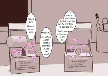 Cli Box ni Batta Onee-chan-tachi no Cli o Ijiri Taosu | Play with my clitoris box sisters. Fhentai - Page 19