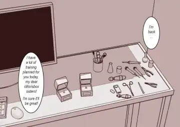 Cli Box ni Batta Onee-chan-tachi no Cli o Ijiri Taosu | Play with my clitoris box sisters. Fhentai - Page 3