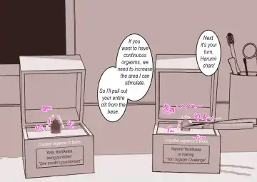 Cli Box ni Batta Onee-chan-tachi no Cli o Ijiri Taosu | Play with my clitoris box sisters. Fhentai - Page 8