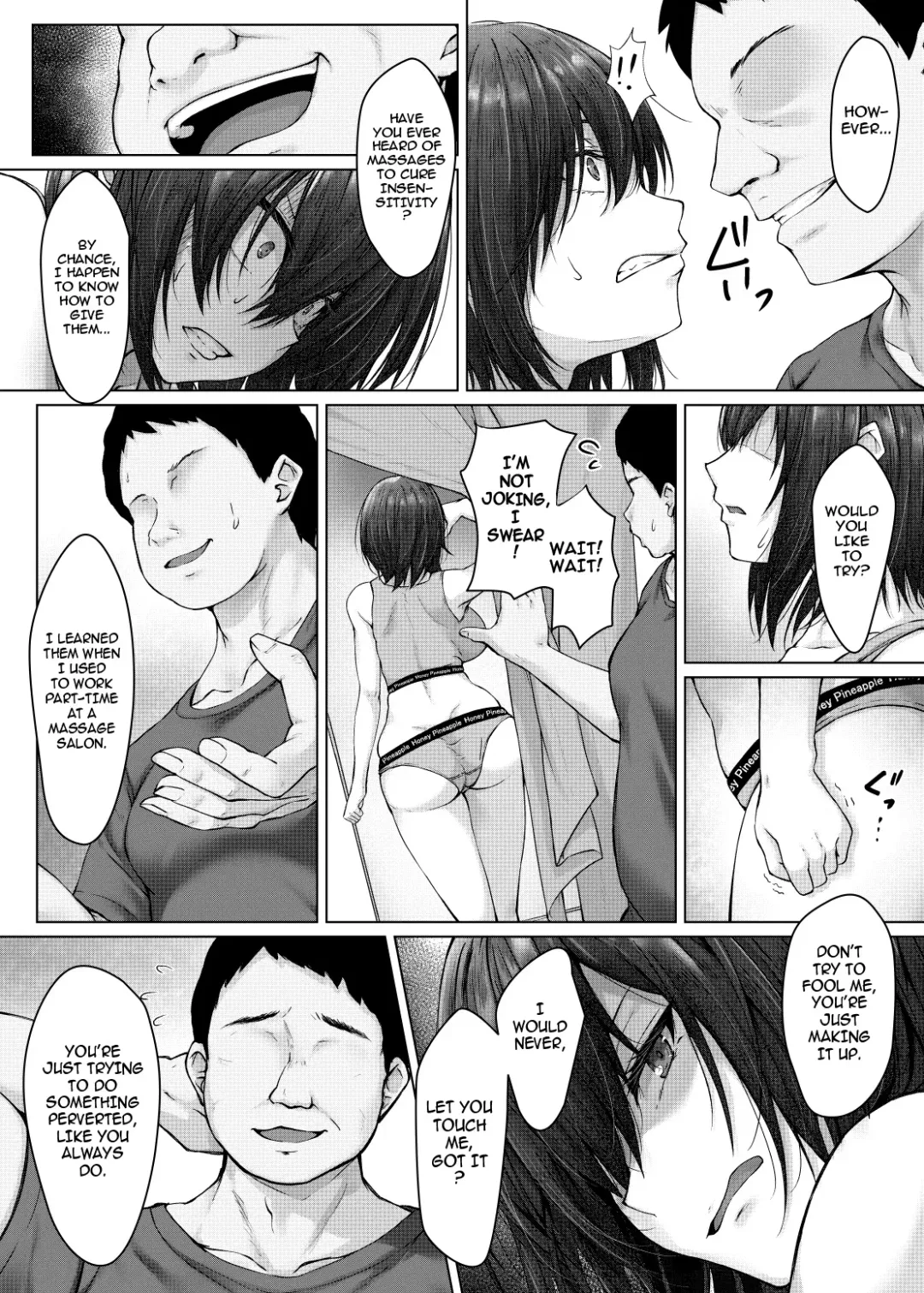 [Sui-en - Suien] Kareshi ja Ikenai Kyonyuu Meikko, Dai Kirai na Oji-san no Sei Kaihatsu Massage ni Ochiru | A Niece with Huge Tits who can't Cum with her Boyfriend Falls For her Hated Uncle's Sex Development Massage Fhentai - Page 10