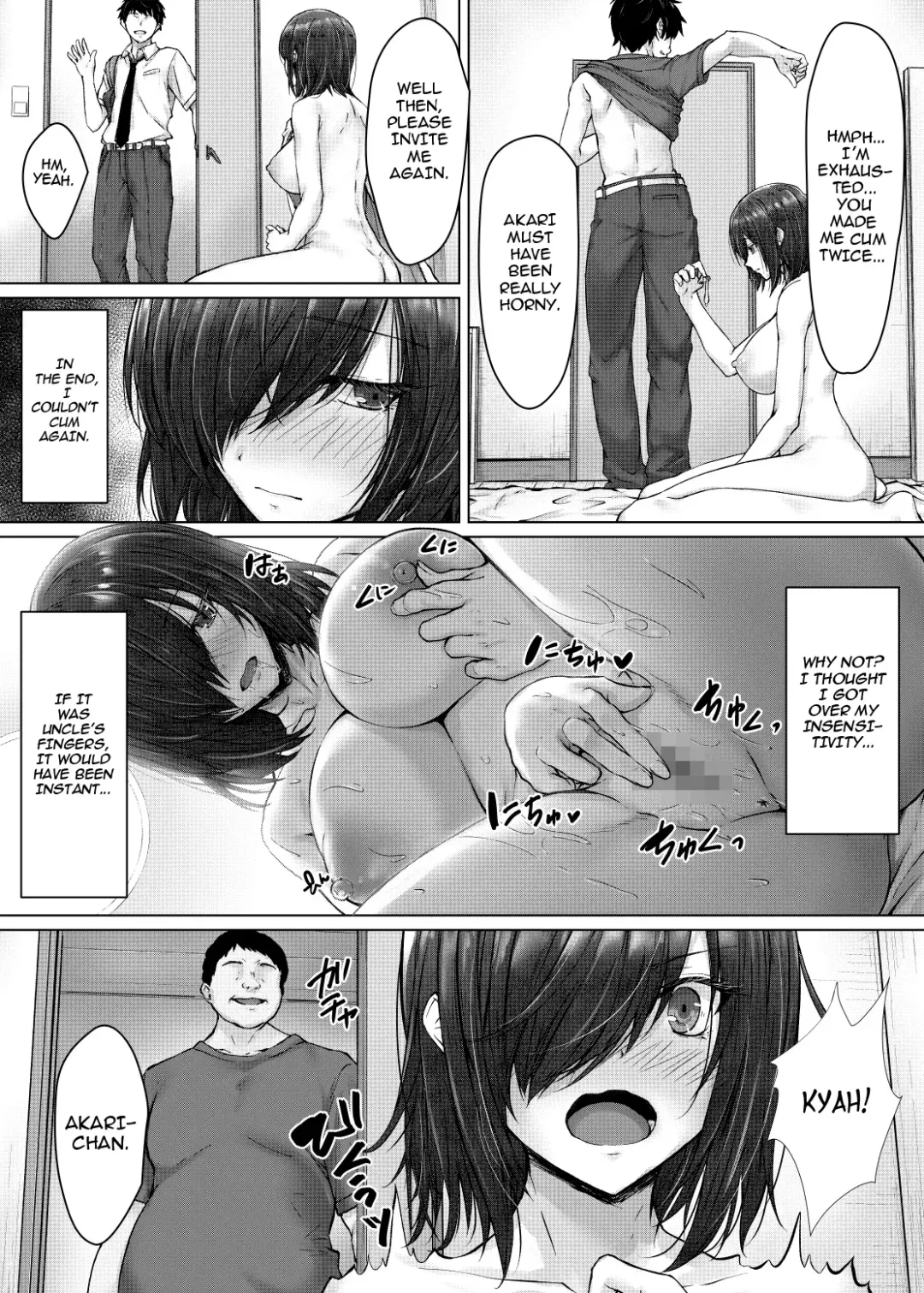 [Sui-en - Suien] Kareshi ja Ikenai Kyonyuu Meikko, Dai Kirai na Oji-san no Sei Kaihatsu Massage ni Ochiru | A Niece with Huge Tits who can't Cum with her Boyfriend Falls For her Hated Uncle's Sex Development Massage Fhentai - Page 39