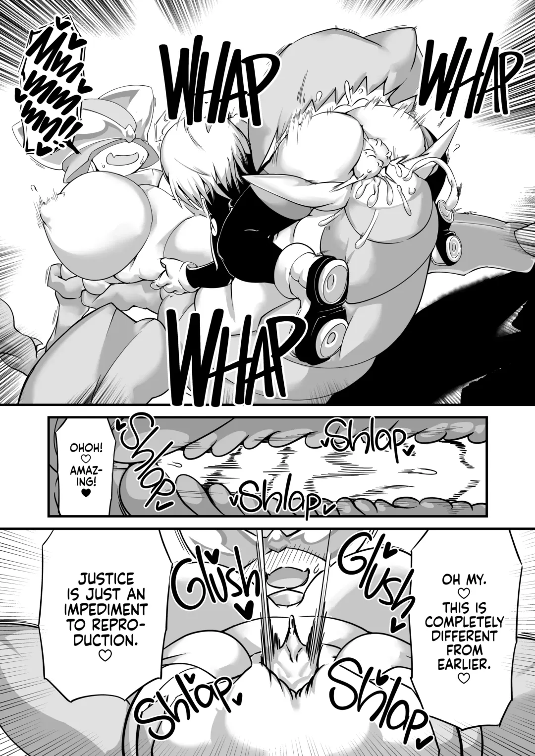 [Zettaizetumei] Hero Haiboku!? Kamakiri Kaijin no Wana!! |The Hero Fails!? The Mantis Monster's Trap! (decensored) Fhentai - Page 10