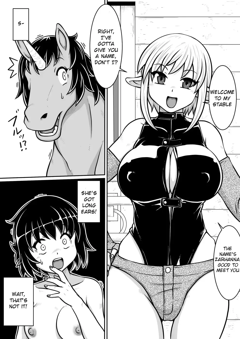 Tensei shitara Futanari Uma ni Narimashita Zenpen | Reincarnated as a Futanari Horse First Part Fhentai - Page 18