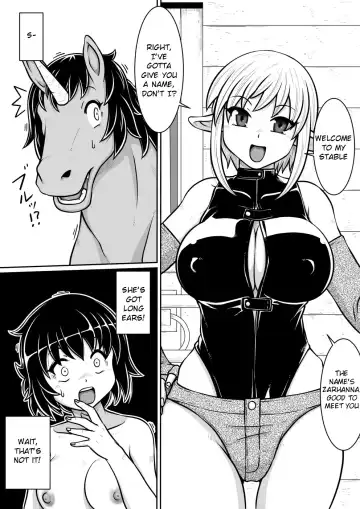 Tensei shitara Futanari Uma ni Narimashita Zenpen | Reincarnated as a Futanari Horse First Part Fhentai - Page 18