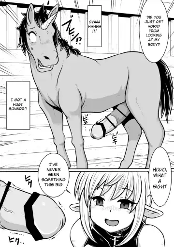 Tensei shitara Futanari Uma ni Narimashita Zenpen | Reincarnated as a Futanari Horse First Part Fhentai - Page 20