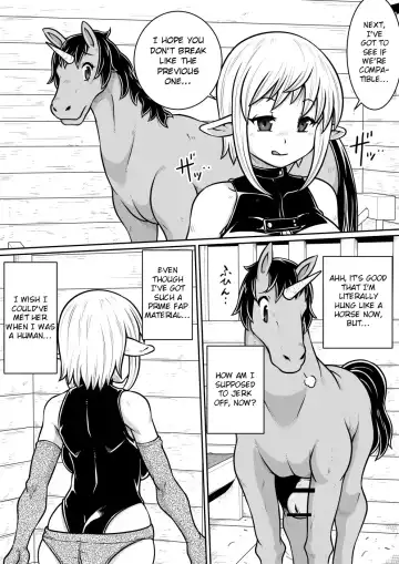 Tensei shitara Futanari Uma ni Narimashita Zenpen | Reincarnated as a Futanari Horse First Part Fhentai - Page 26