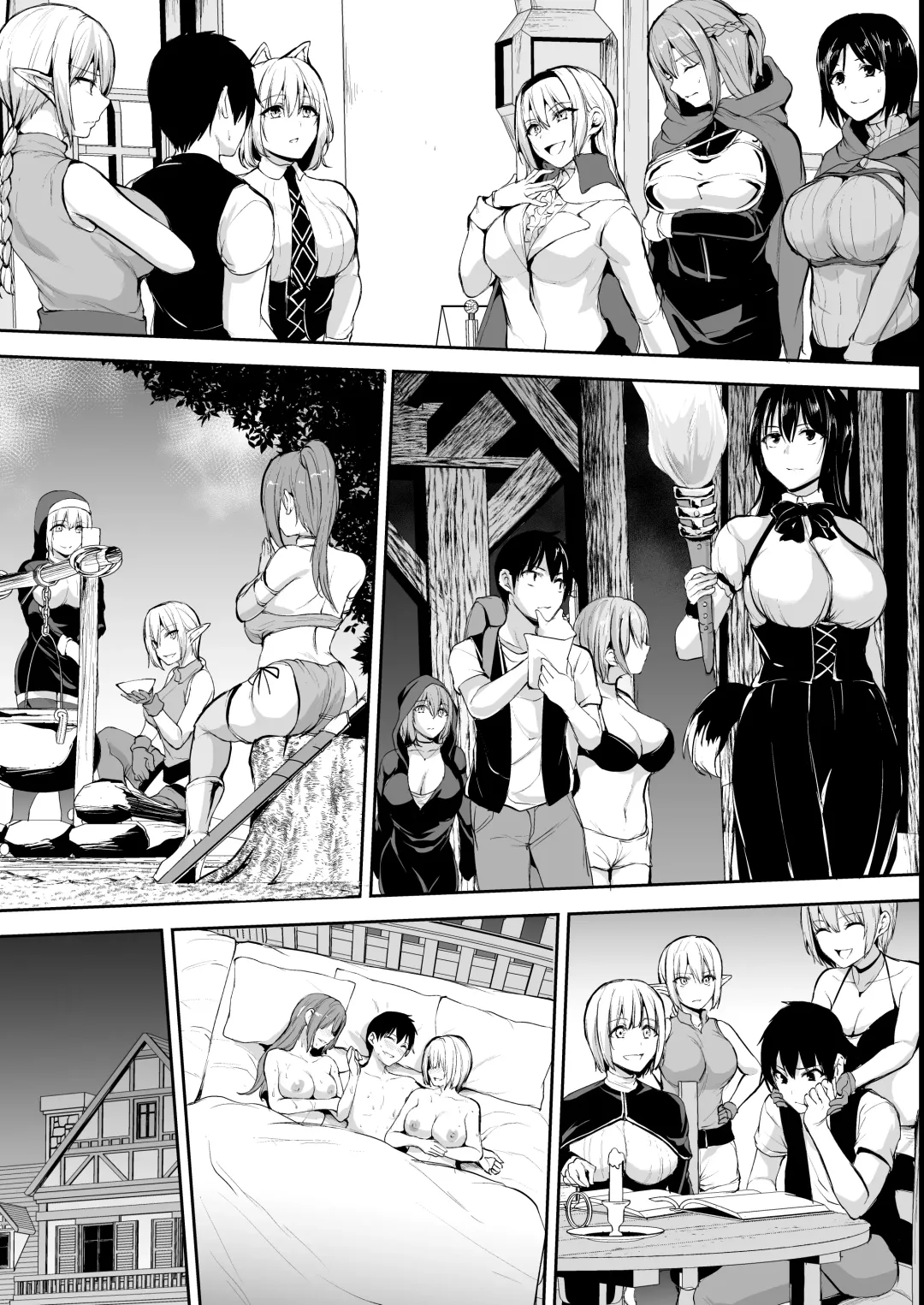 【鬼畜王汉化组】異世界ハーレム物語8~8.5 Fhentai - Page 39