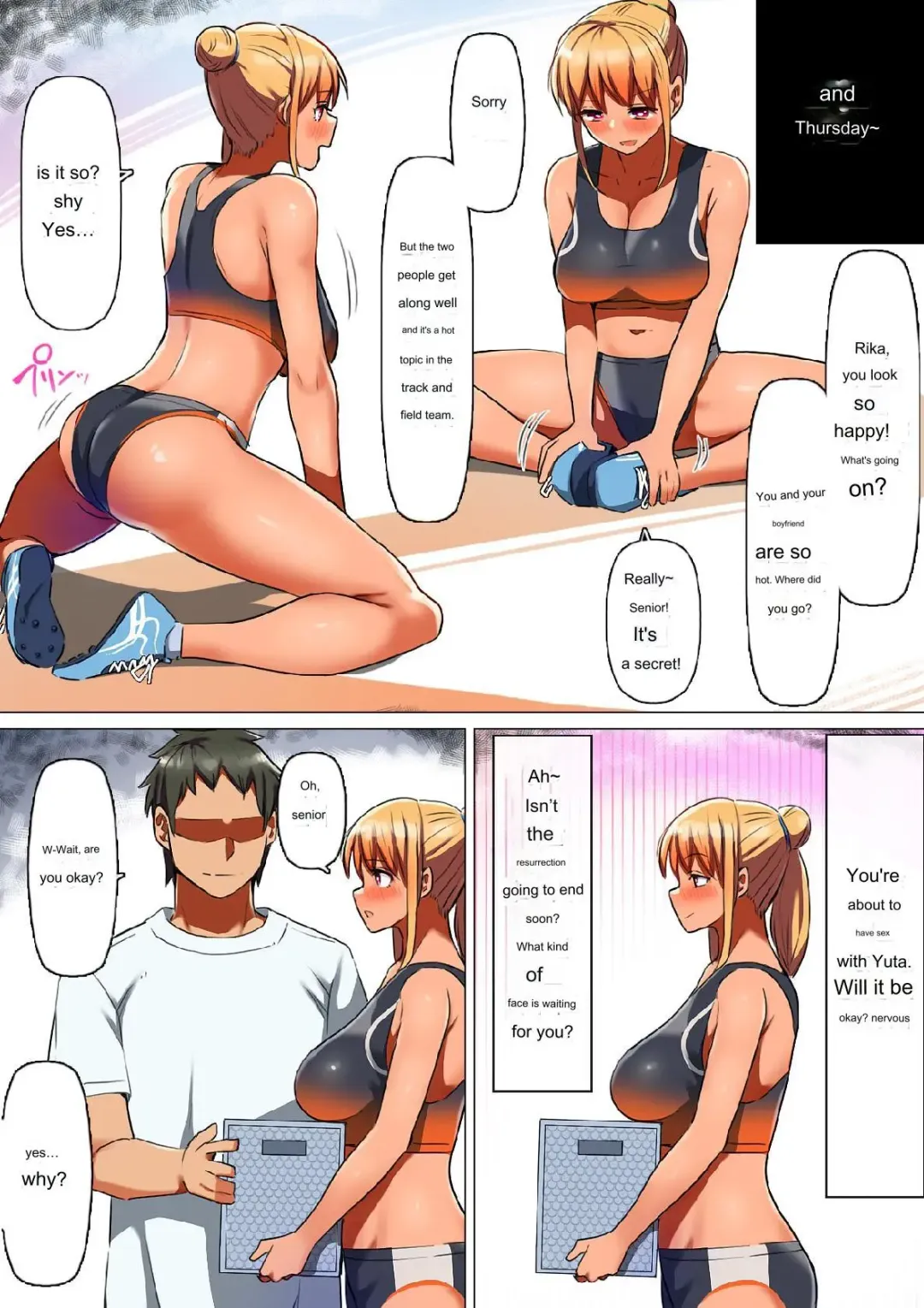 Sports-kei Kanojo, Nikubenki Health ni Ochiru. | Sports girlfriend falls into the toilet Fhentai - Page 11