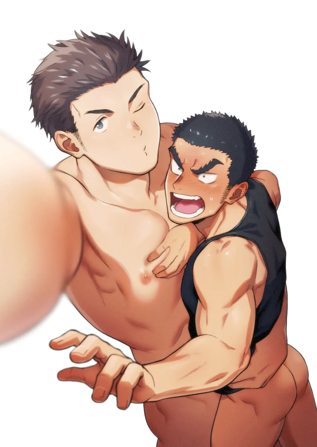 [Kemukemuke] Taikakusa | 体格差 (decensored) Fhentai - Page 28