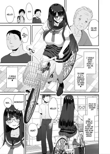 [Maeshima Ryou] Dosukebe Kyonyuu Joshi ga Acme Jitensha de Osanpo Onanie suru Hanashi | The Slutty, Stacked Middle Schooler Who Gets Off on her Bike Fhentai - Page 12