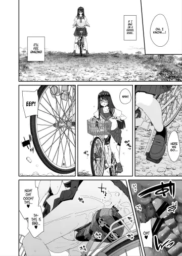 [Maeshima Ryou] Dosukebe Kyonyuu Joshi ga Acme Jitensha de Osanpo Onanie suru Hanashi | The Slutty, Stacked Middle Schooler Who Gets Off on her Bike Fhentai - Page 23