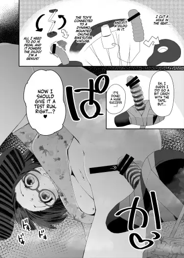 [Maeshima Ryou] Dosukebe Kyonyuu Joshi ga Acme Jitensha de Osanpo Onanie suru Hanashi | The Slutty, Stacked Middle Schooler Who Gets Off on her Bike Fhentai - Page 5