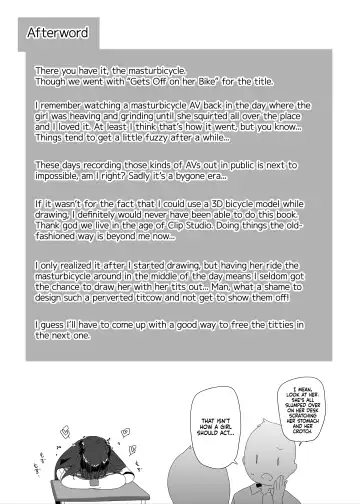 [Maeshima Ryou] Dosukebe Kyonyuu Joshi ga Acme Jitensha de Osanpo Onanie suru Hanashi | The Slutty, Stacked Middle Schooler Who Gets Off on her Bike Fhentai - Page 54