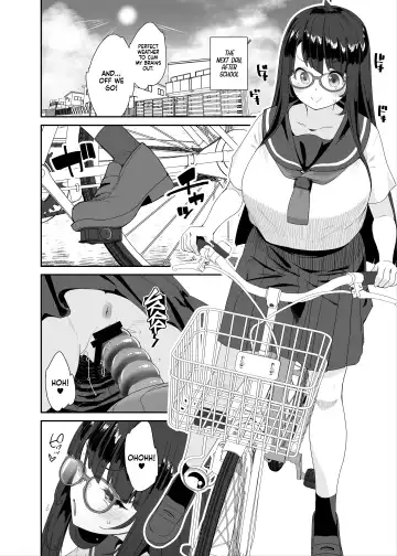 [Maeshima Ryou] Dosukebe Kyonyuu Joshi ga Acme Jitensha de Osanpo Onanie suru Hanashi | The Slutty, Stacked Middle Schooler Who Gets Off on her Bike Fhentai - Page 9