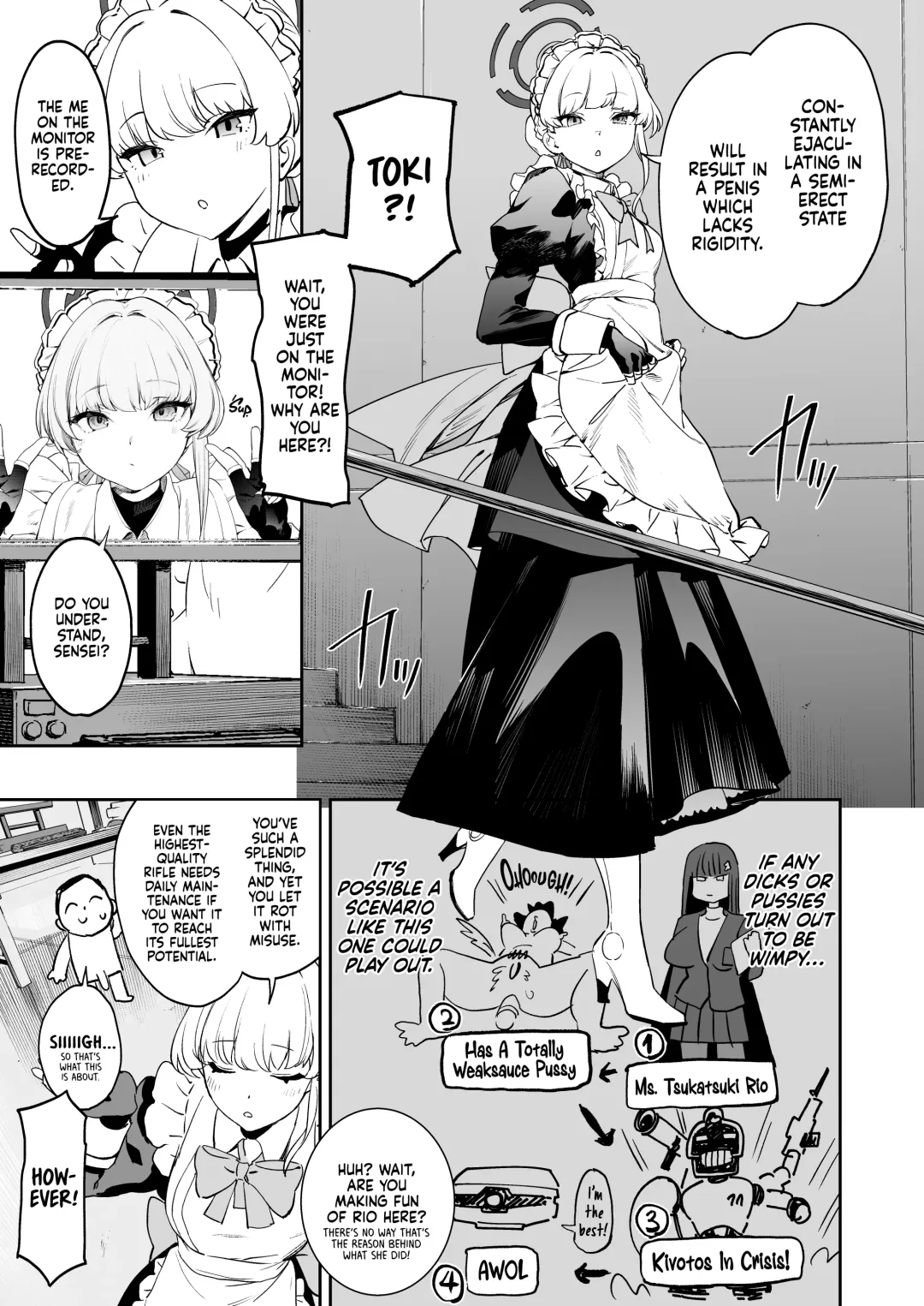[Kito Sakeru] Toki no Bokkiryoku Kaizen Perfect Training | Toki's Erection Perfection Course Fhentai - Page 7