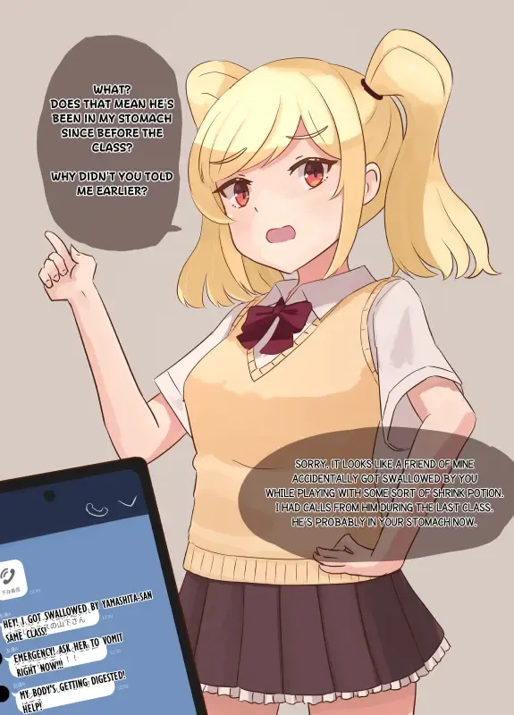 [Parins] Class no Onnanoko ni Shukushou Shita Tomodachi ga Nomikomarete Shimatta Fhentai - Page 7