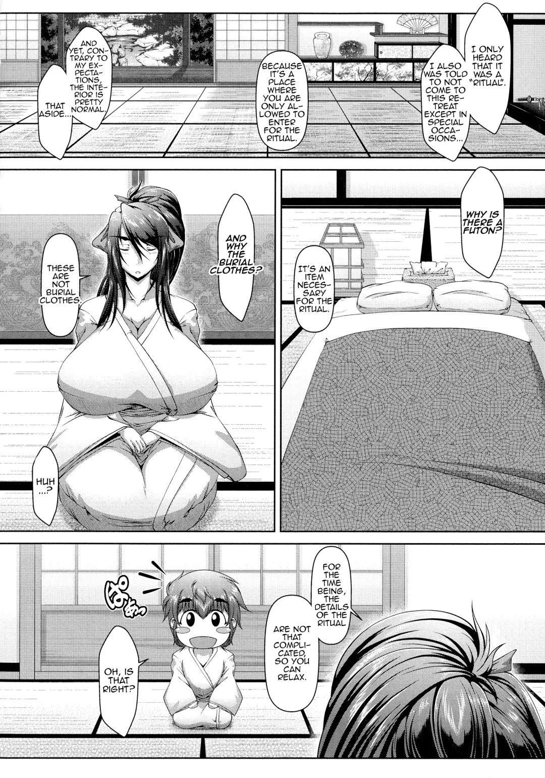 [Zero Tanuki] Oyako no Fudeoroshi Fhentai - Page 2