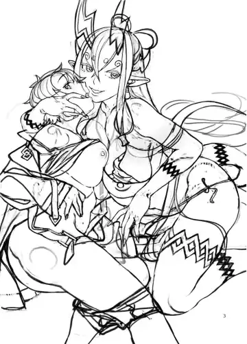 [Nekomata Naomi] Futanari Ibuki x Nyotaguda Fhentai - Page 3