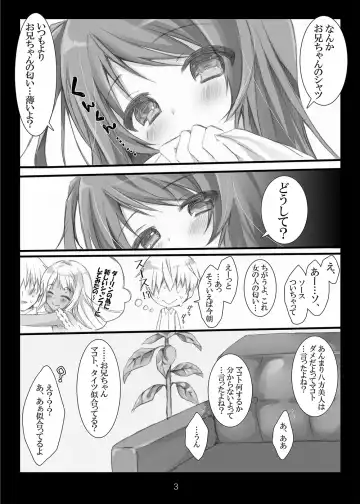 [Yuunagi Sesina] Happoubijin nano wa Dame da yo Onii-chan Fhentai - Page 3