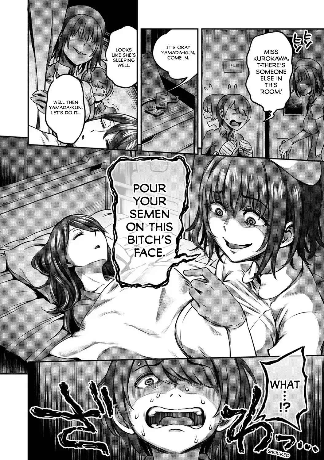 [Kameyama Shiruko] Sakusei Byoutou ~Seikaku Saiaku no Nurse shika Inai Byouin de Shasei Kanri Seikatsu~ Ch. 2 Zenpen | Life in a Hospital With Only the Worst Nurses! Ch. 2 Fhentai - Page 21