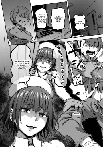 [Kameyama Shiruko] Sakusei Byoutou ~Seikaku Saiaku no Nurse shika Inai Byouin de Shasei Kanri Seikatsu~ Ch. 2 Zenpen | Life in a Hospital With Only the Worst Nurses! Ch. 2 Fhentai - Page 17