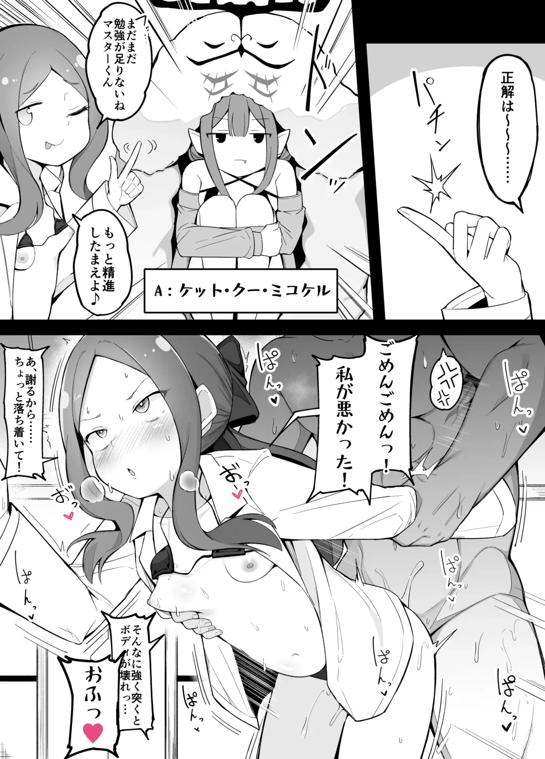 [Corundum] Lolinci-chan no Silhouette Quiz Fhentai - Page 2