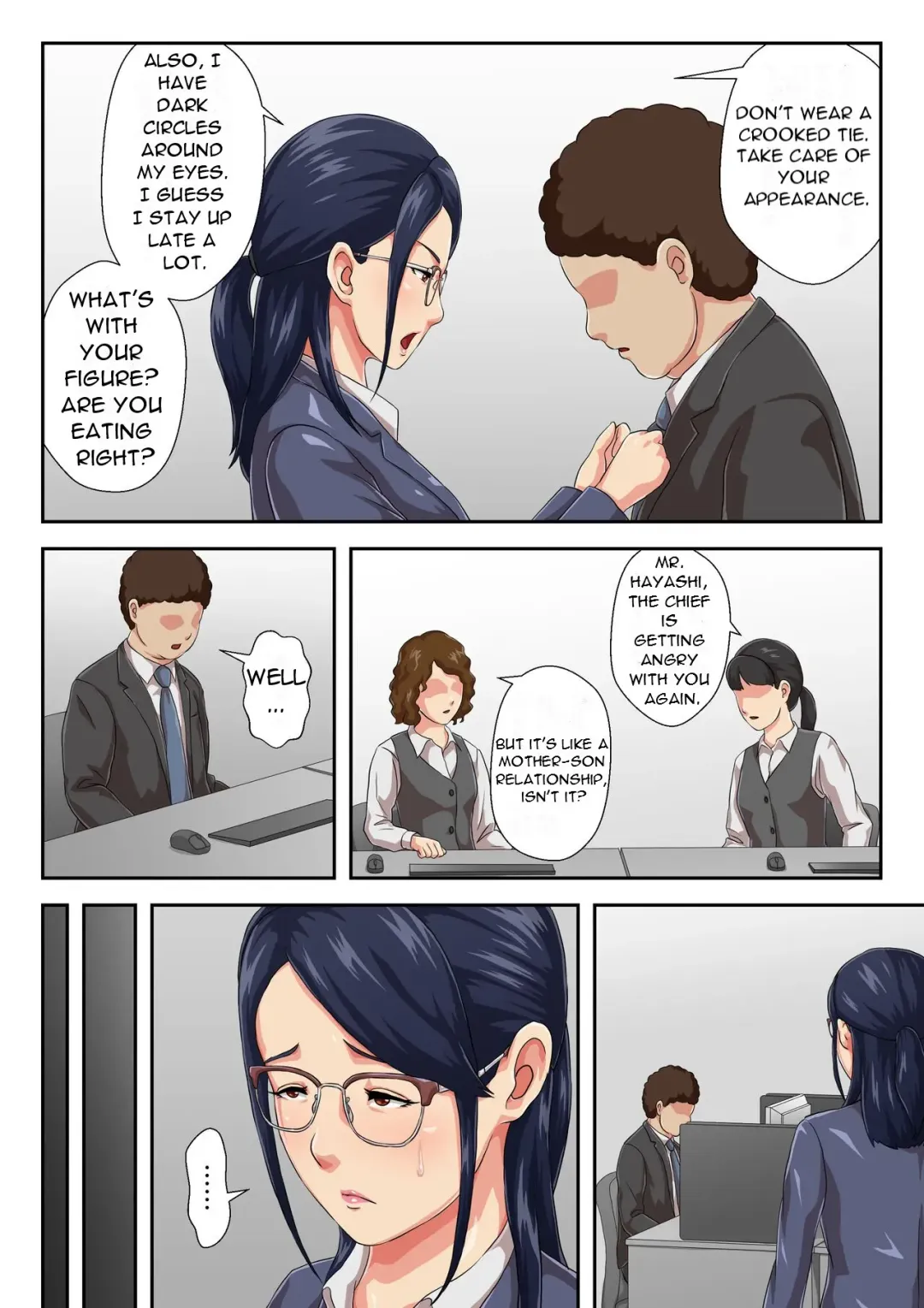Onnajoushi wa Ikiwakareta Haha | My Female Boss is My Estranged Mother Fhentai - Page 3