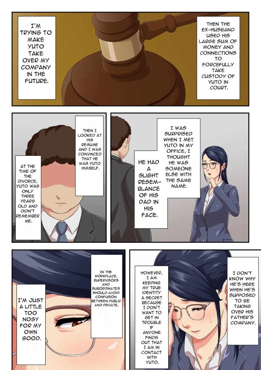 Onnajoushi wa Ikiwakareta Haha | My Female Boss is My Estranged Mother Fhentai - Page 5