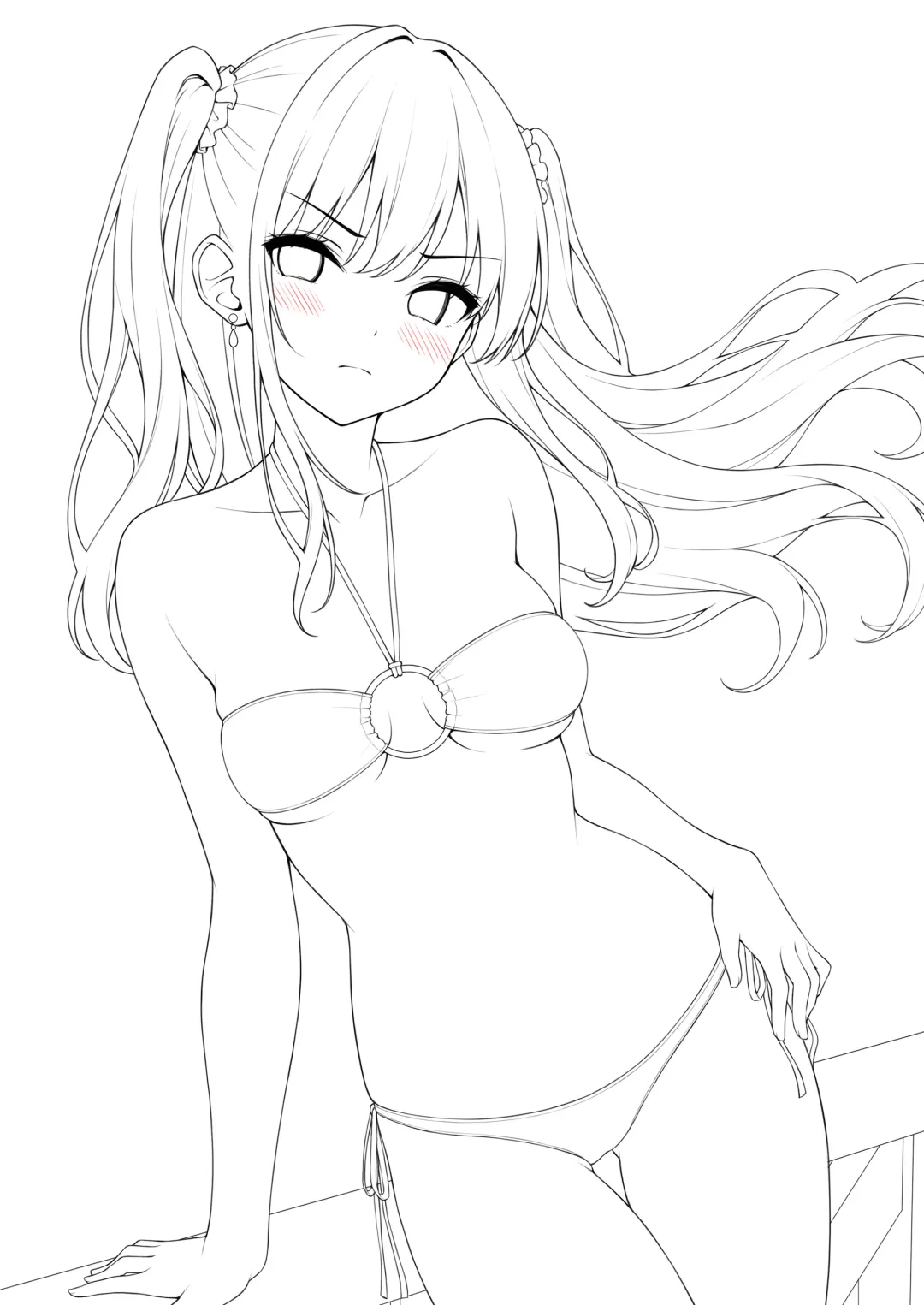 [Karutamo] Ecchi na Onaka Kansatsu. Onaka×Mizugi Fhentai - Page 28