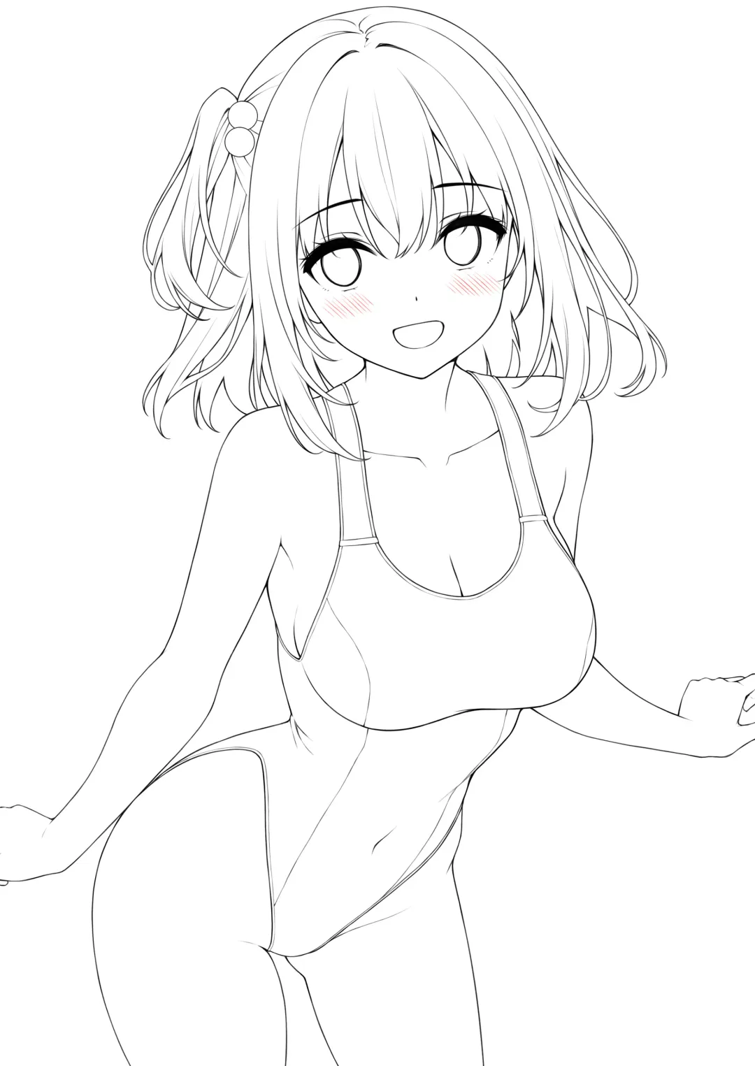 [Karutamo] Ecchi na Onaka Kansatsu. Onaka×Mizugi Fhentai - Page 40