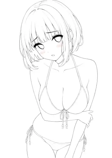 [Karutamo] Ecchi na Onaka Kansatsu. Onaka×Mizugi Fhentai - Page 34