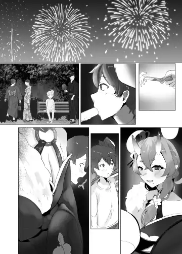 [Kanpancake] Ma Natsu ni majin no Kimi to naisho no koto Fhentai - Page 45