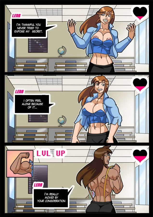 Muscle girl Fhentai - Page 7