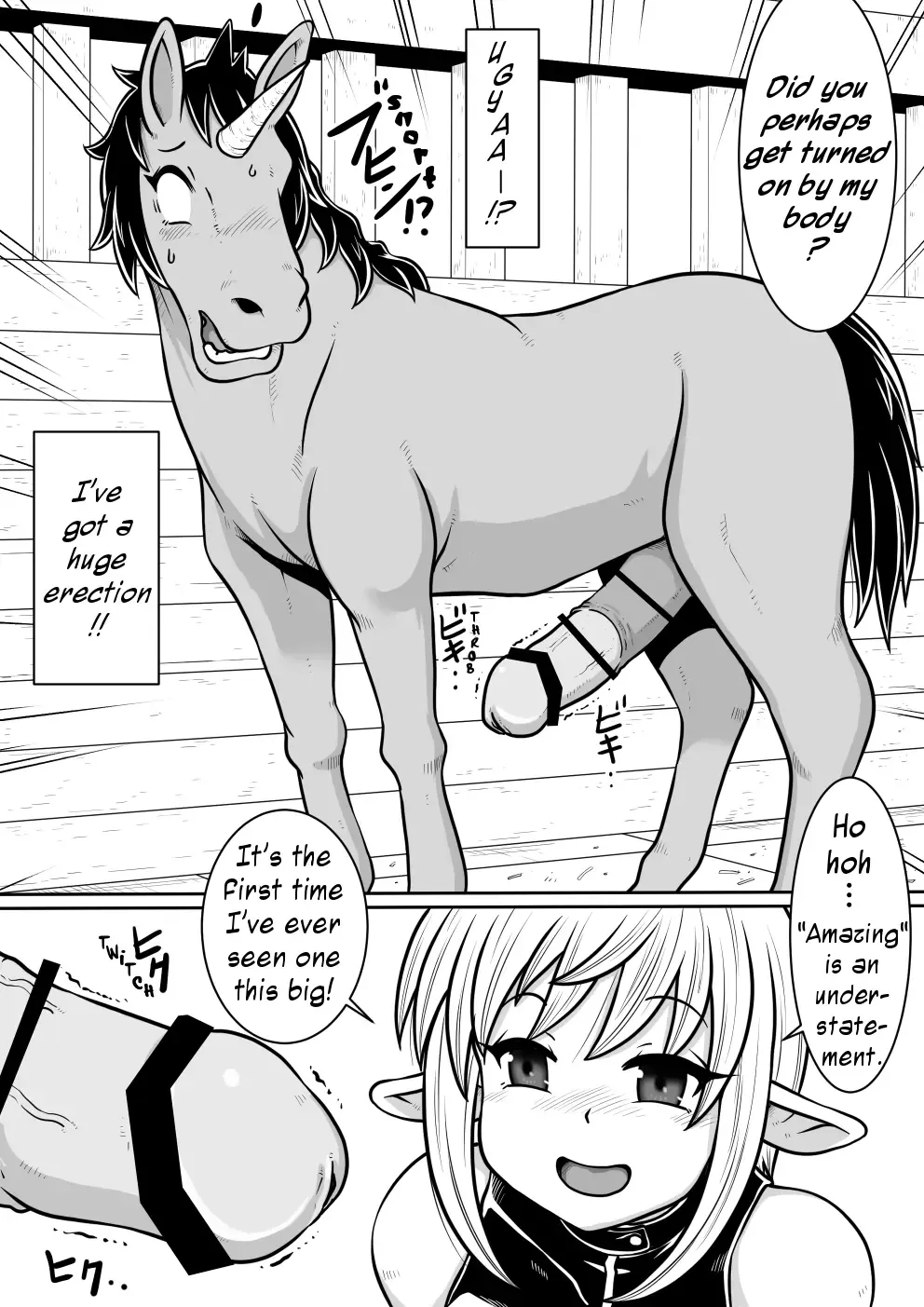 Tensei shitara Futanari Uma ni Narimashita Zenpen | Reincarnated as a Futanari Horse First Part Fhentai - Page 20