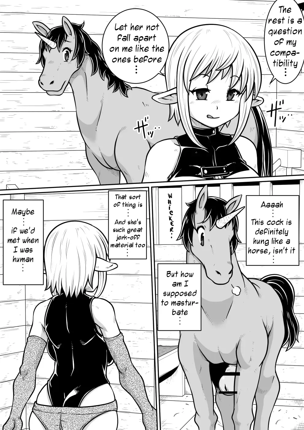 Tensei shitara Futanari Uma ni Narimashita Zenpen | Reincarnated as a Futanari Horse First Part Fhentai - Page 26