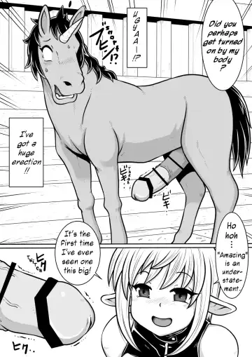 Tensei shitara Futanari Uma ni Narimashita Zenpen | Reincarnated as a Futanari Horse First Part Fhentai - Page 20