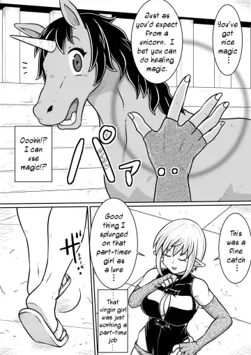 Tensei shitara Futanari Uma ni Narimashita Zenpen | Reincarnated as a Futanari Horse First Part Fhentai - Page 25
