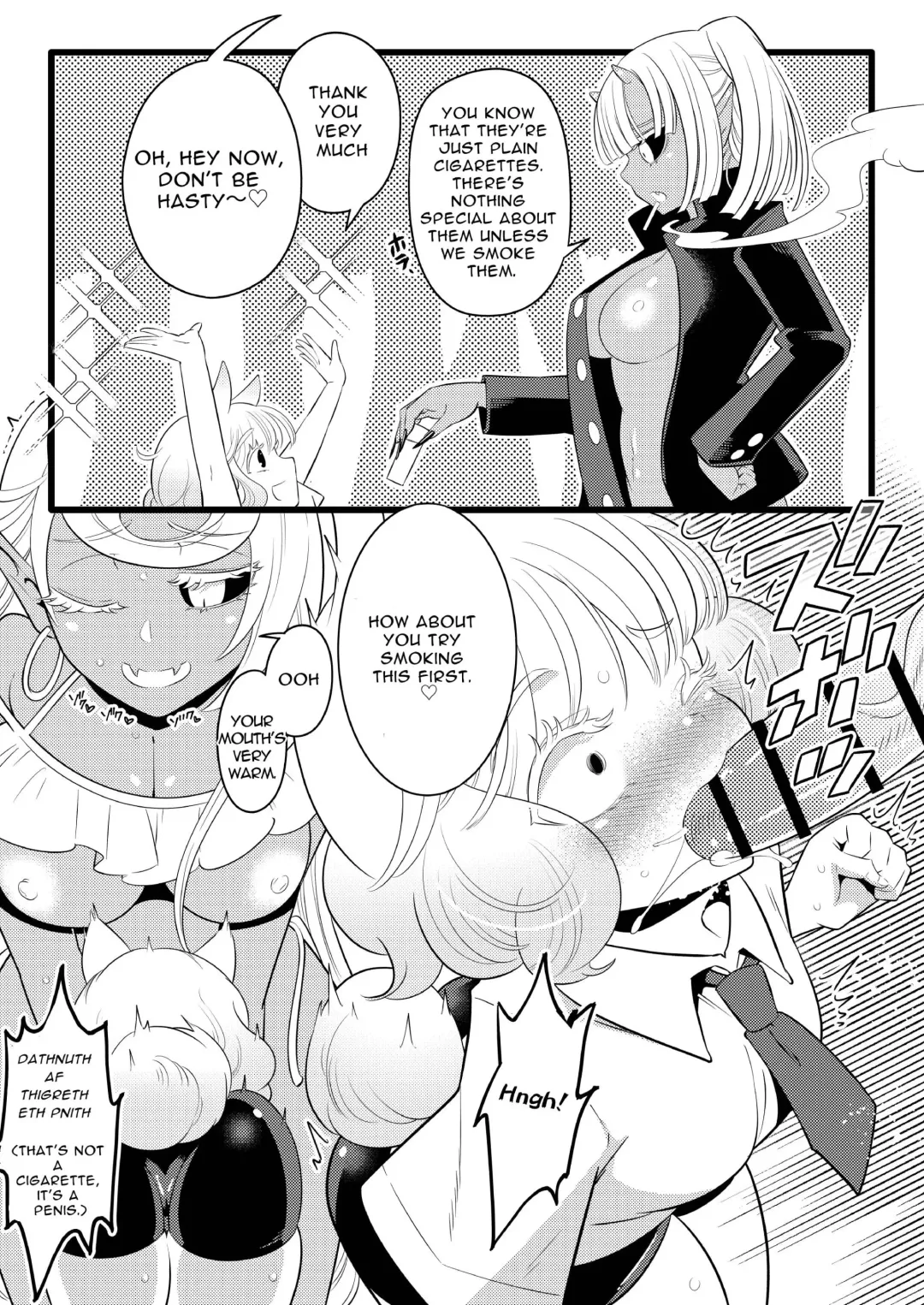 Futanari Oni no Sumu Jima  | The Island of Dick Slingin' Demon Girls Fhentai - Page 28
