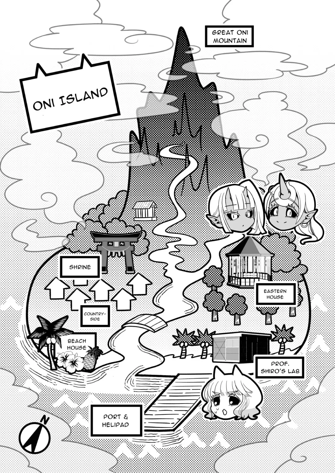 Futanari Oni no Sumu Jima  | The Island of Dick Slingin' Demon Girls Fhentai - Page 31