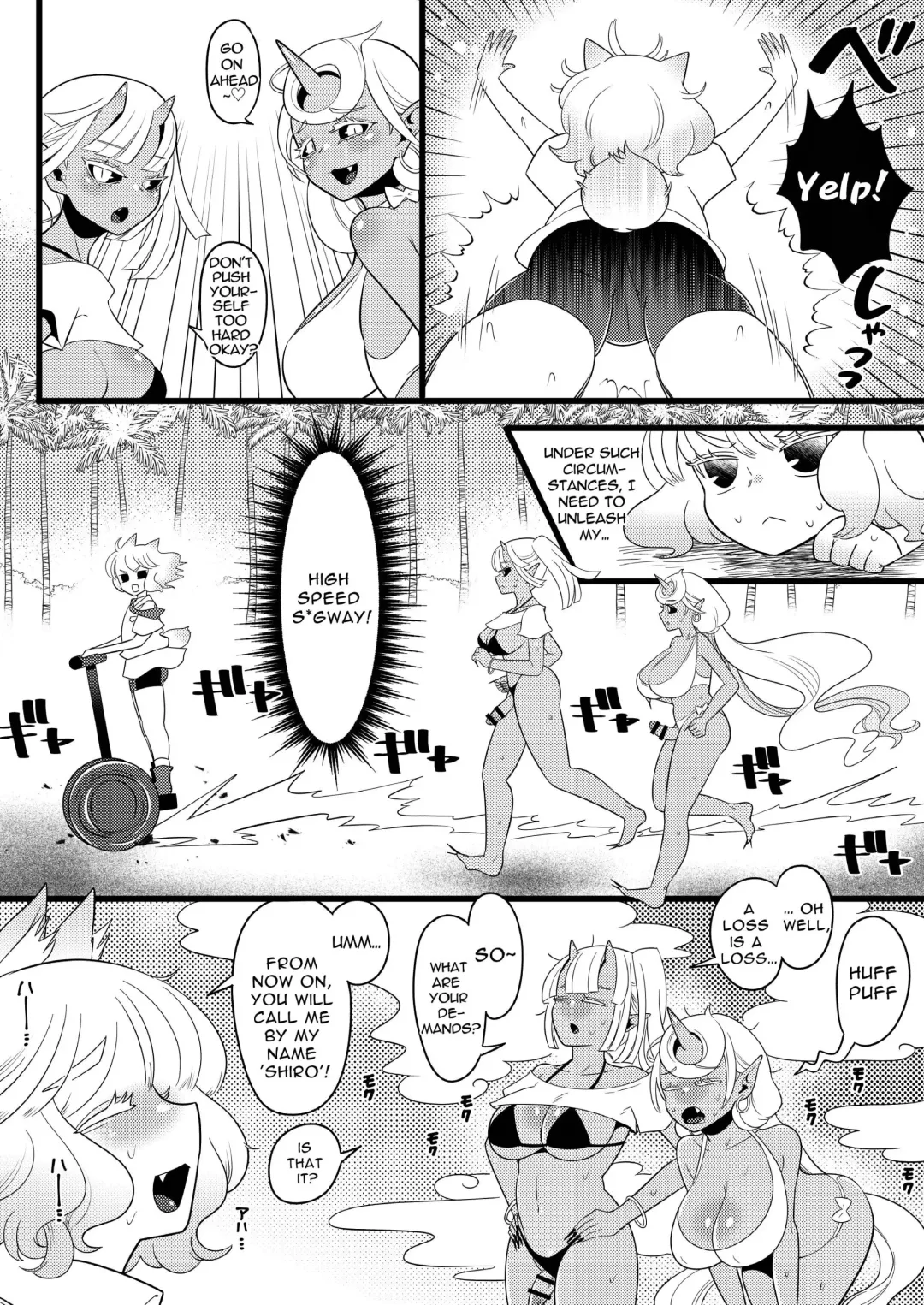 Futanari Oni no Sumu Jima  | The Island of Dick Slingin' Demon Girls Fhentai - Page 54