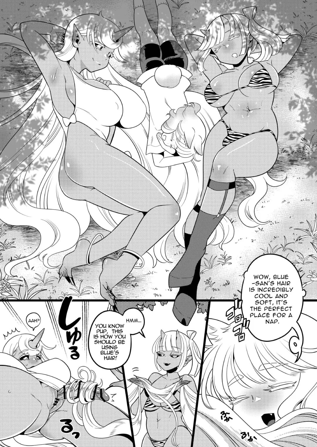 Futanari Oni no Sumu Jima  | The Island of Dick Slingin' Demon Girls Fhentai - Page 57