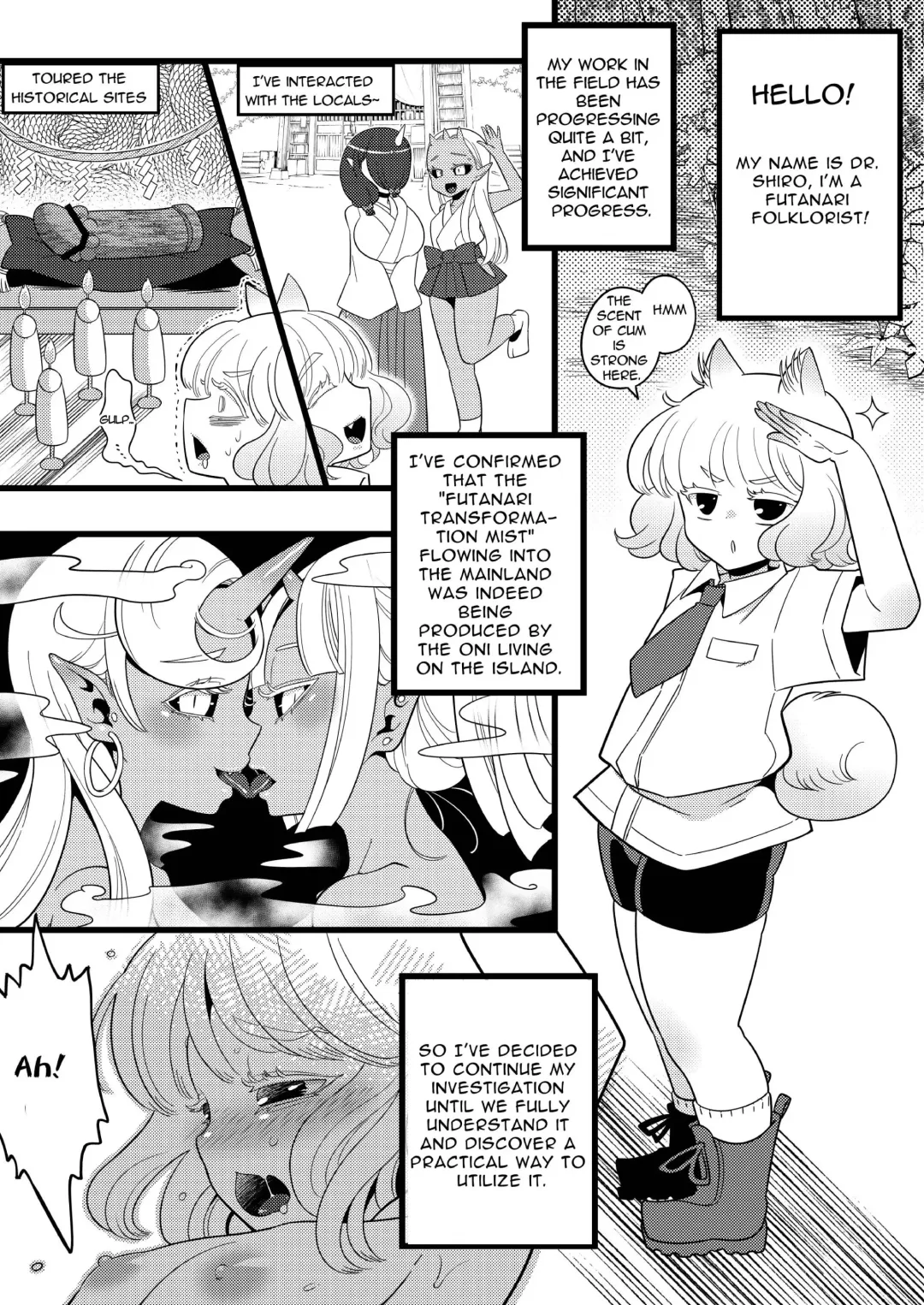 Futanari Oni no Sumu Jima  | The Island of Dick Slingin' Demon Girls Fhentai - Page 62