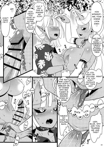 Futanari Oni no Sumu Jima  | The Island of Dick Slingin' Demon Girls Fhentai - Page 60