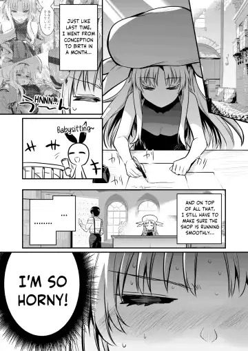 [Lefthand] Shigotochuu ni Muramura ga Osaerarenaku Natte Shimai Mugon no Mama Kozukuri Suru Uranaishi-chan - Fhentai