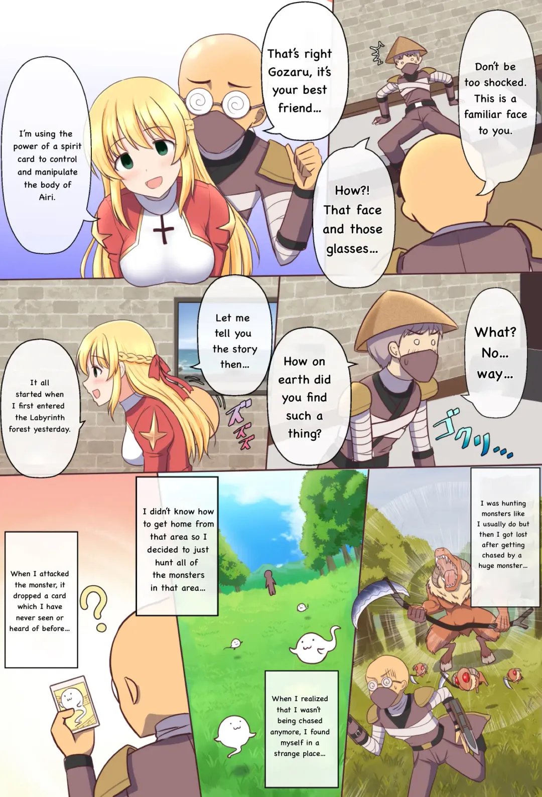 [Seiroa] Gozaru to Priest-san Fhentai - Page 4