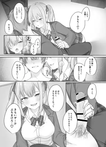 [Norisuke] Sex Shinai to Derarenai Heya ni Naka no Warui Imouto to Tojikomerareru Fhentai - Page 9