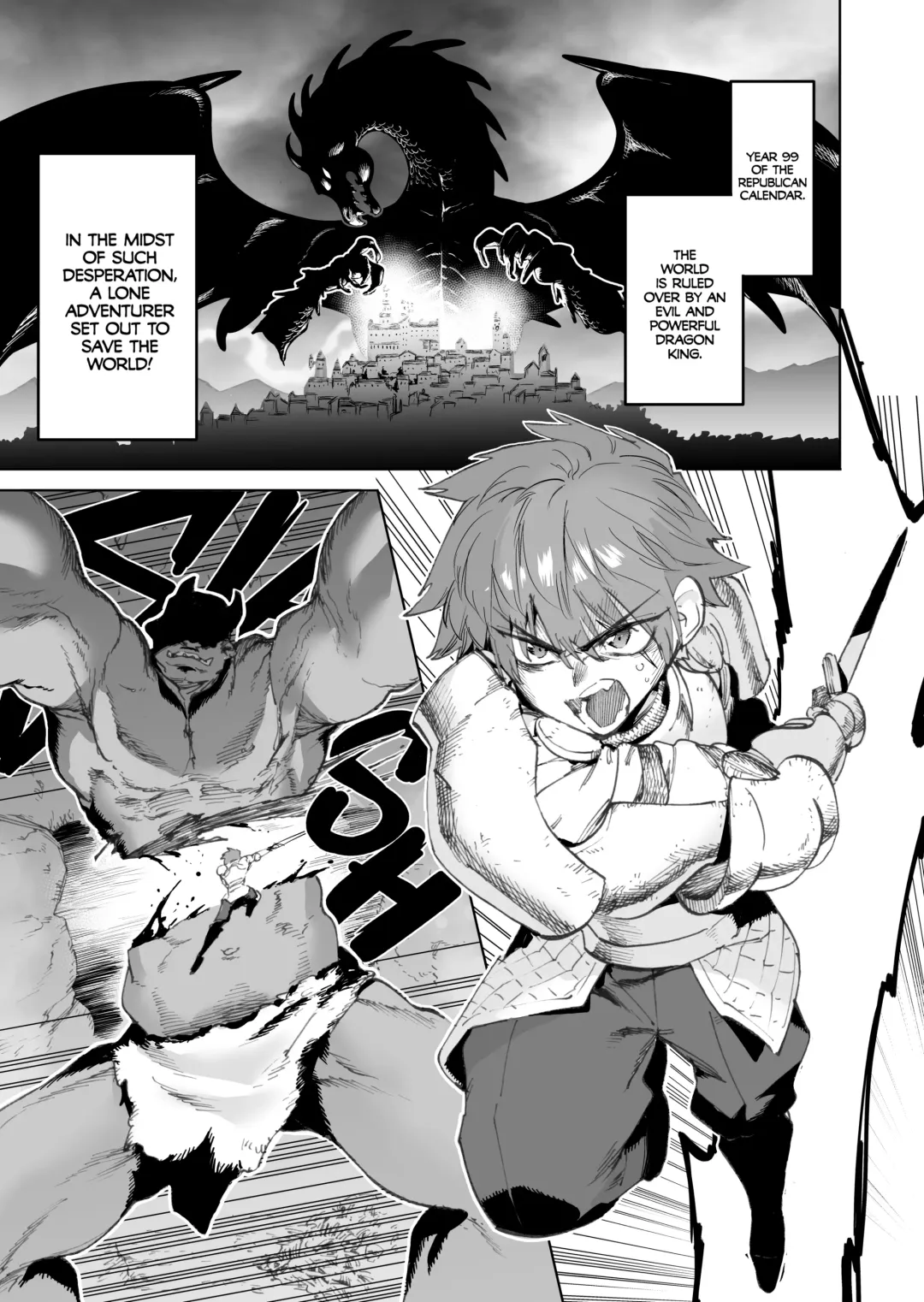 [Horieros] The Adventurer Who Pulled the Sword That Increases Your Attack at the Cost of Intelligence for Every Femgasm! (decensored) Fhentai - Page 2