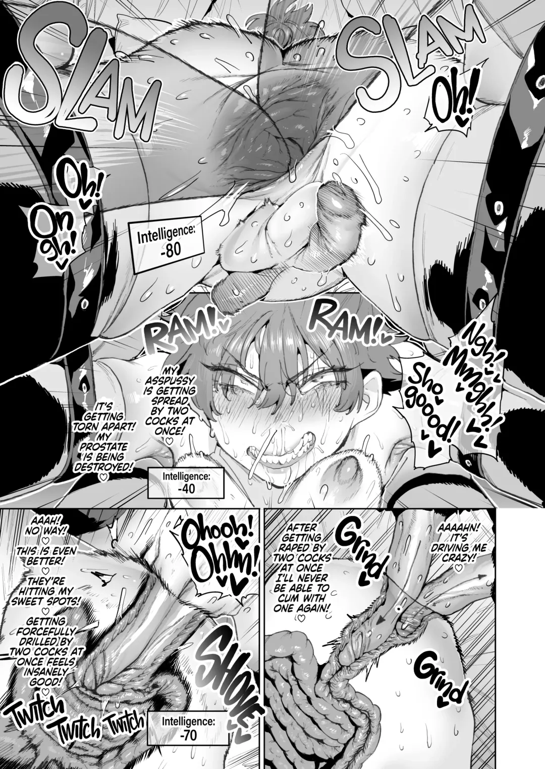 [Horieros] The Adventurer Who Pulled the Sword That Increases Your Attack at the Cost of Intelligence for Every Femgasm! (decensored) Fhentai - Page 32