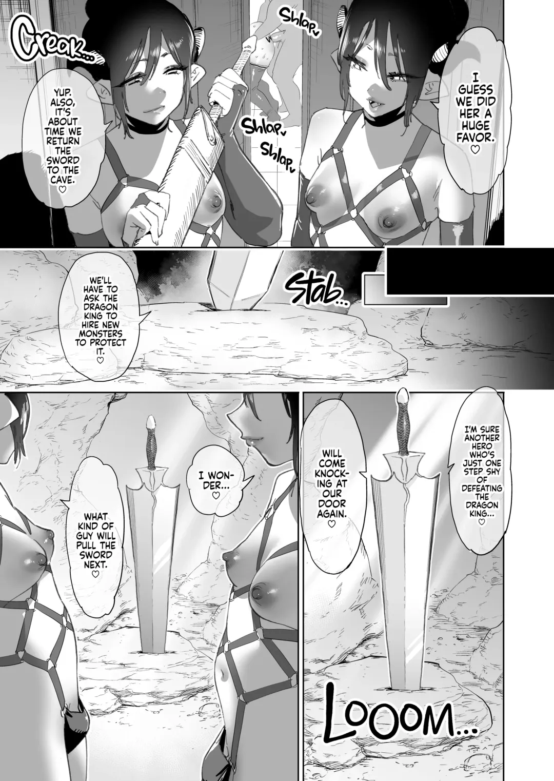 [Horieros] The Adventurer Who Pulled the Sword That Increases Your Attack at the Cost of Intelligence for Every Femgasm! (decensored) Fhentai - Page 95